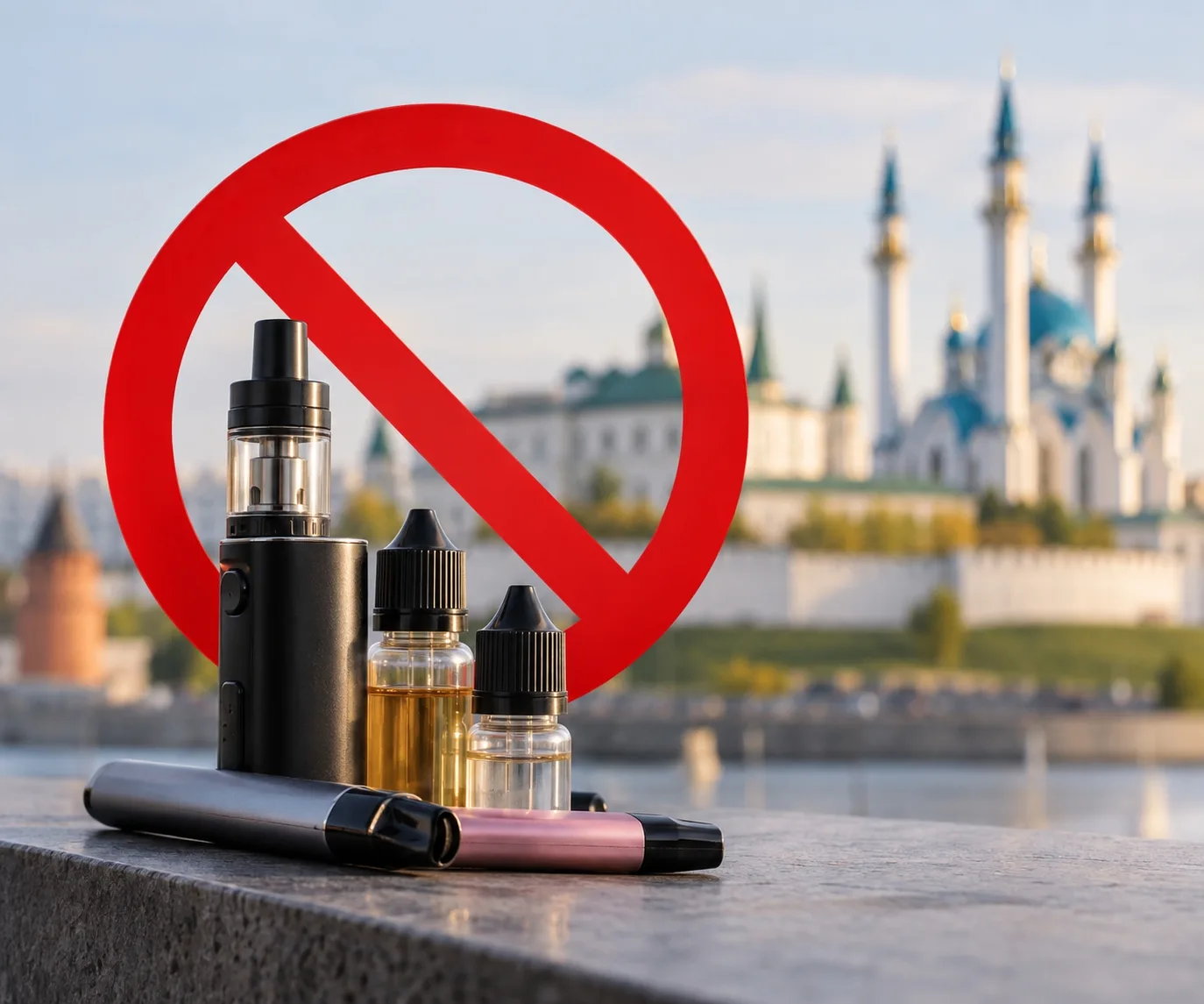 🚭 В Татарстане хотят полностью запретить продажу вейпов