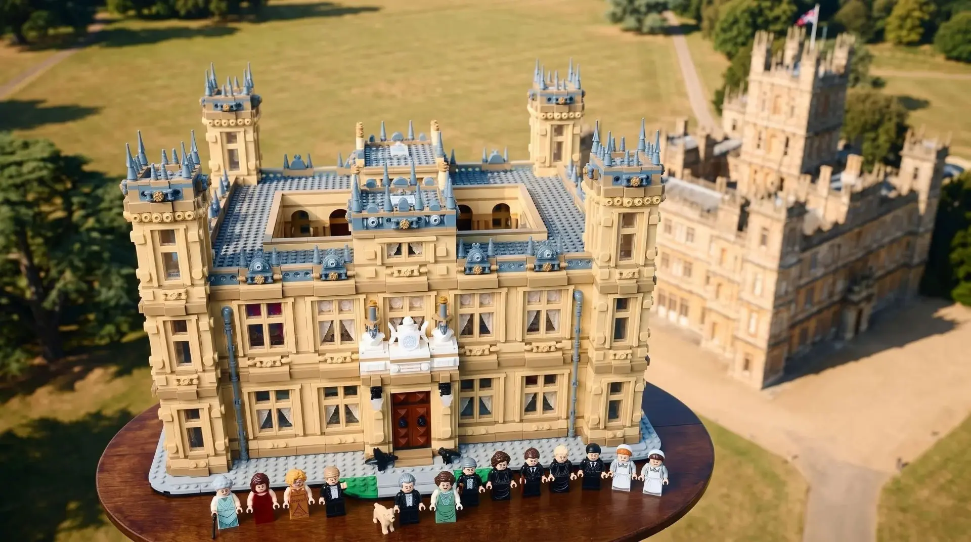 Поклонники «Аббатства Даунтон» смогут построить поместье Кроули из LEGO