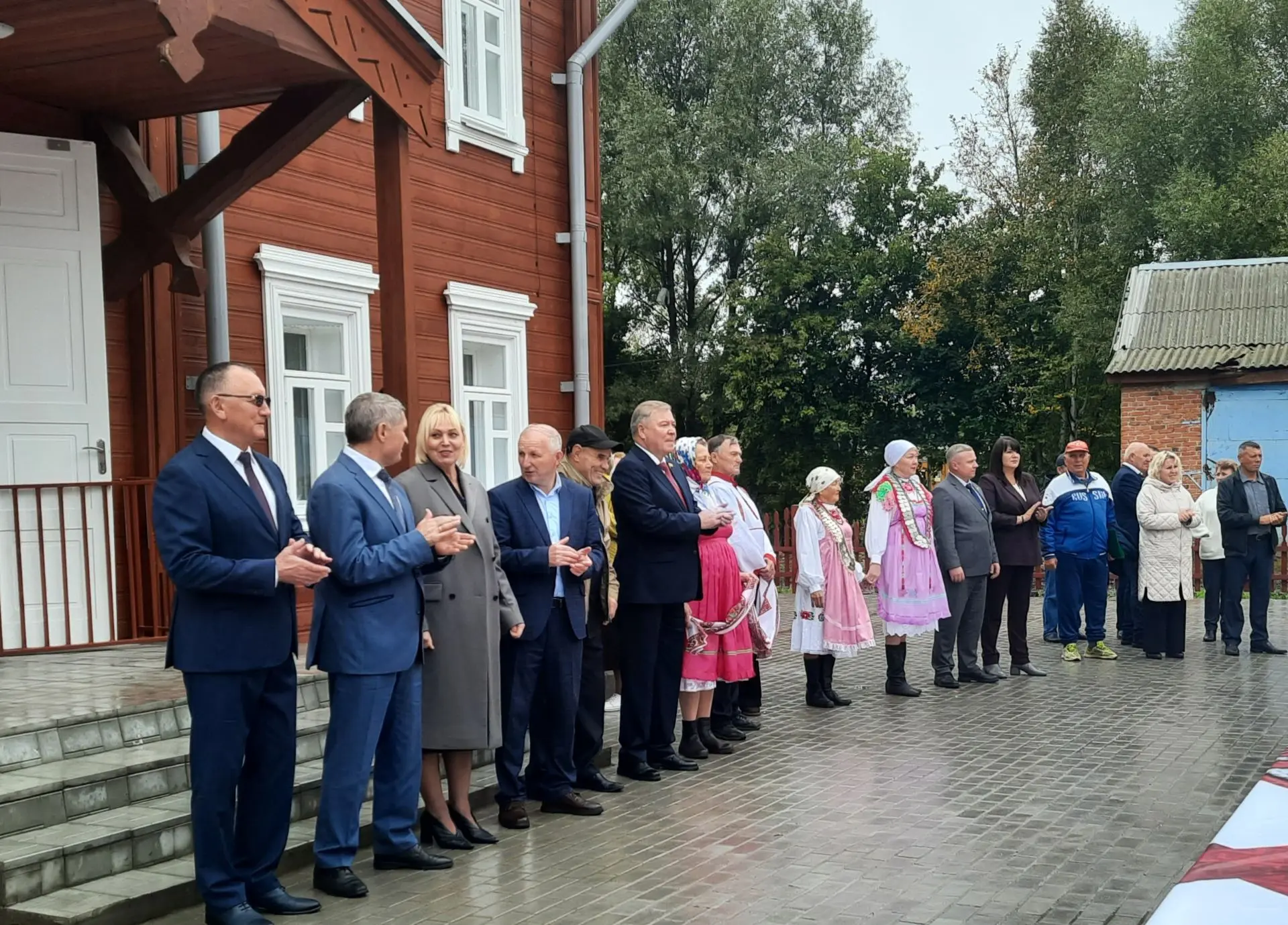 Паян округра ӗҫлӗ визитпа  -  Чӑваш Республикин Пуҫлӑхӗ Олег Алексеевич Николаев.
