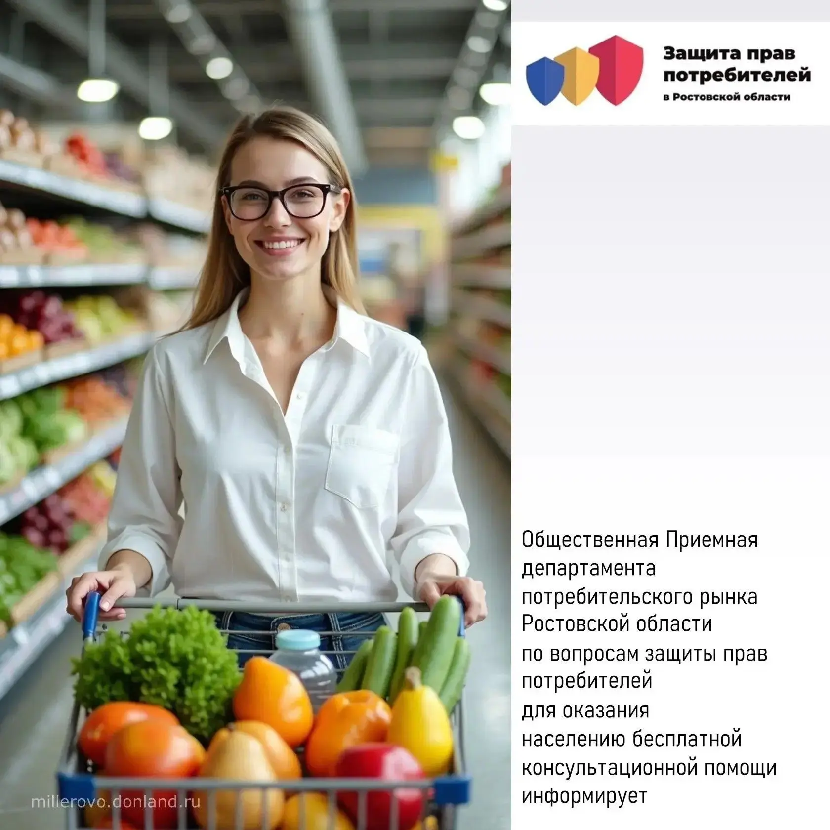 📌Общественная Приемная департамента потребительского рынка Ростовской области по вопро...