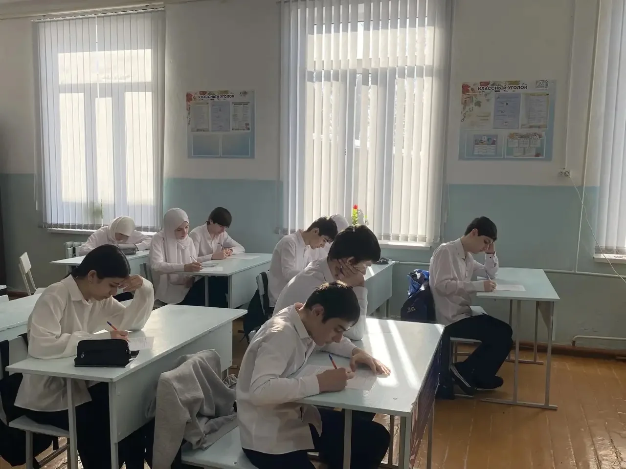 Психологом нашей школы Алиевой Э. Б. было проведено мероприятие по выявлению признаков ...