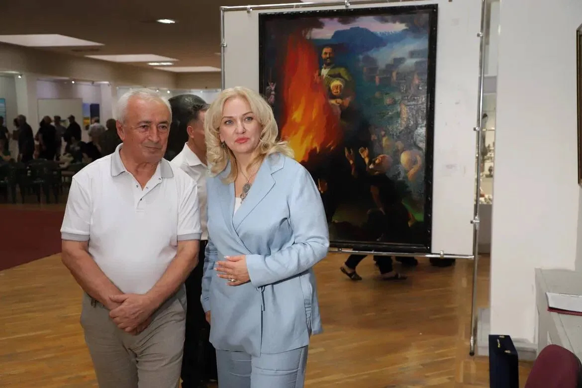 Союз художников Дагестана отметил 90-летний юбилей.