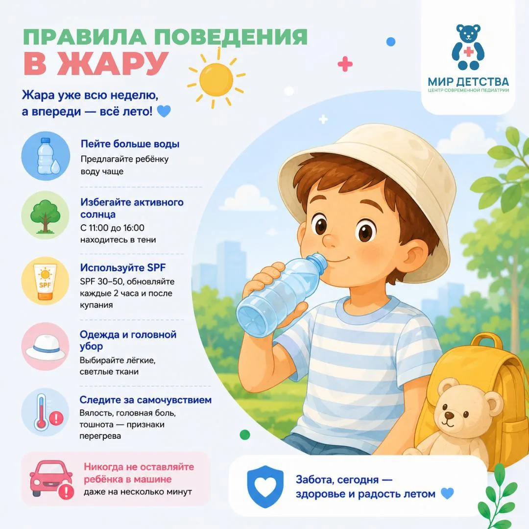 На этой неделе жара уже успела показать себя во всей красе ☀️