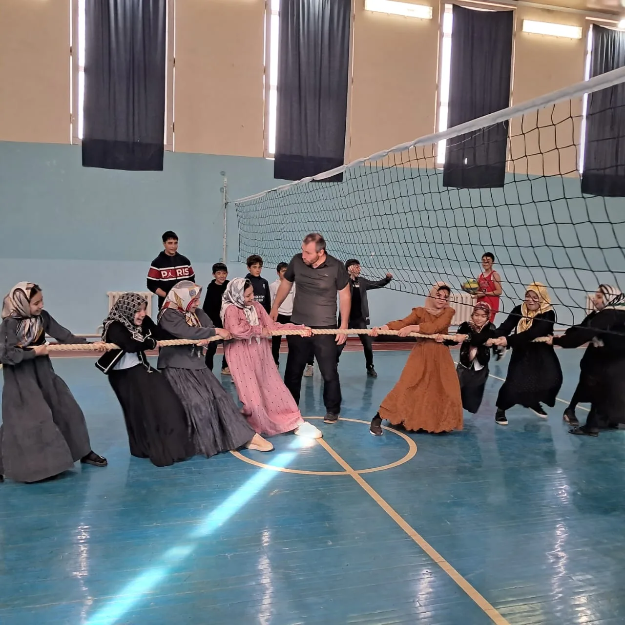 В МБОУ Гурбукинской СОШ №2 прошли спортивные соревнования, посвященные Дню защитника От...