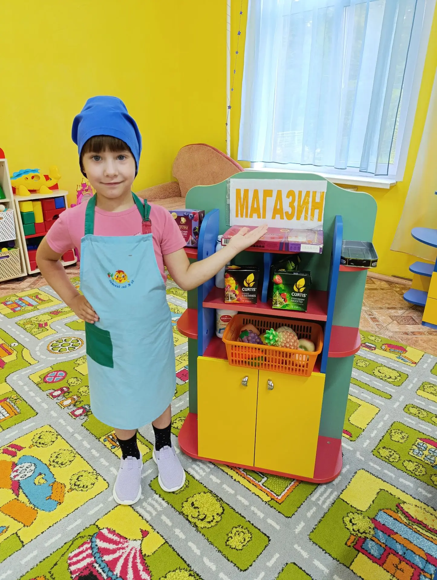 День продавца в нашем детском саду!