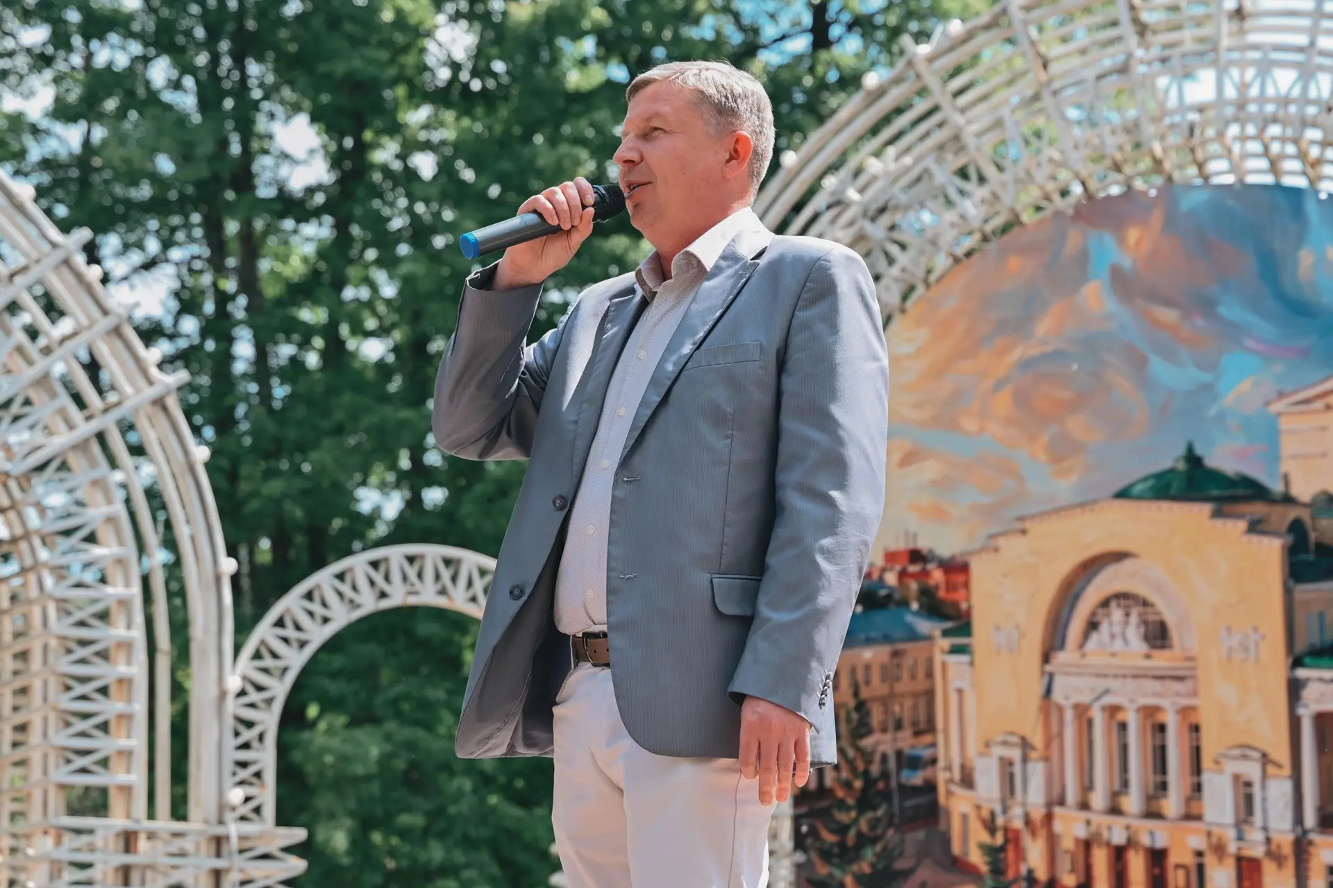 Флешмоб единства в Ярославском педагогическом