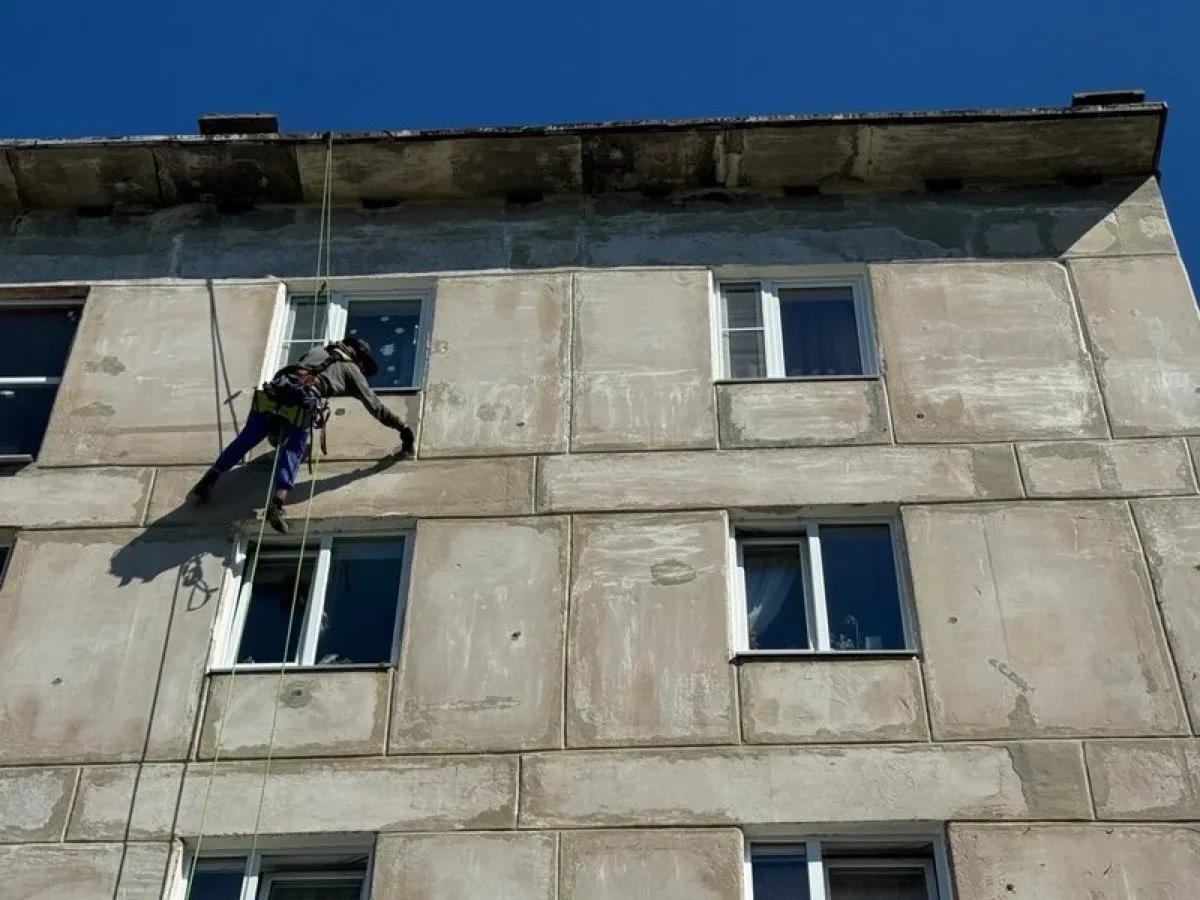 ✅Выполнены работы по ремонту межблочных швов МКД по адресу: