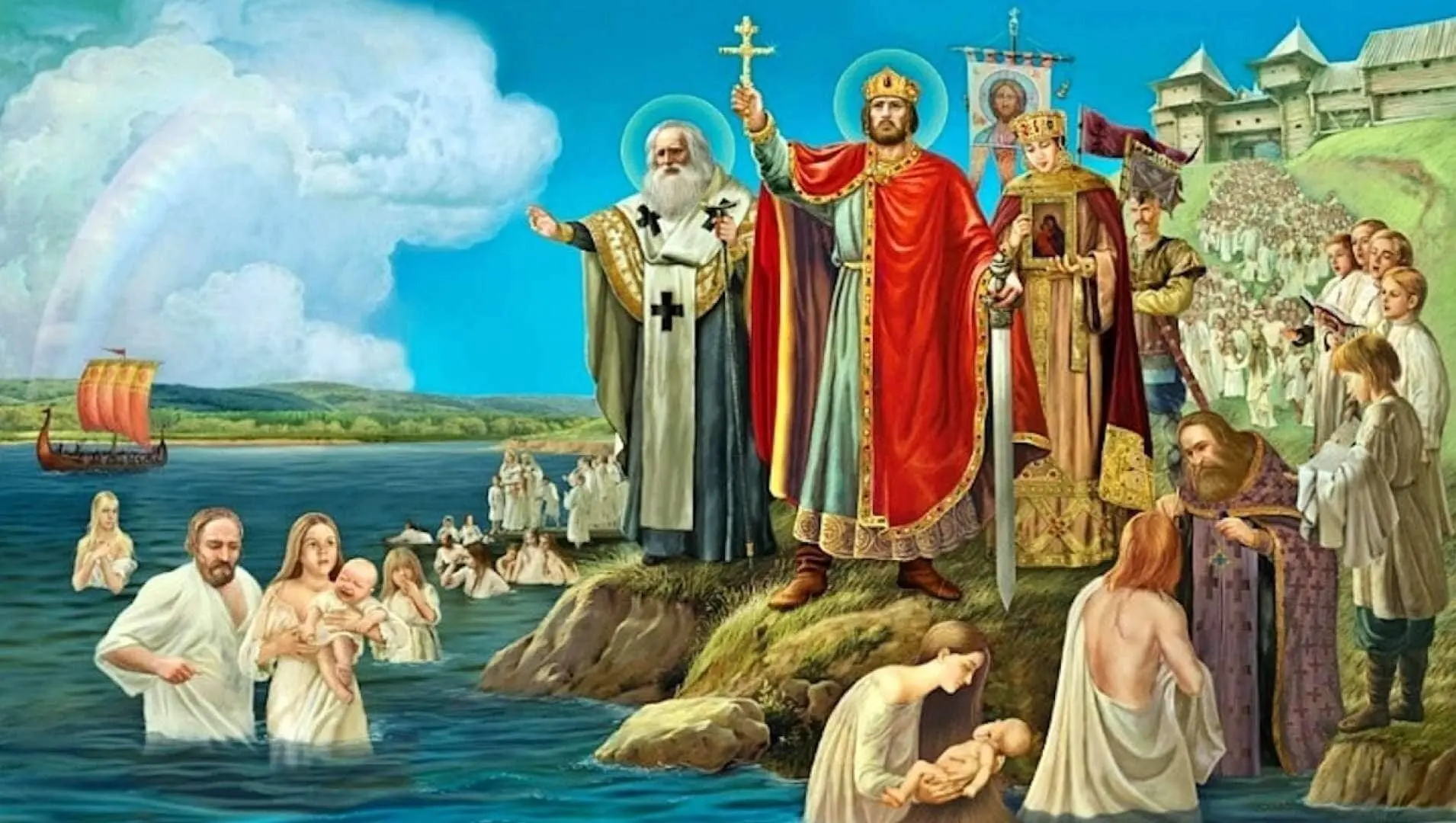 ЦИТАТА ДНЯ 

Крещение дало нашим предкам высшую свободу - свободу выбора между Добром и Злом, а побе