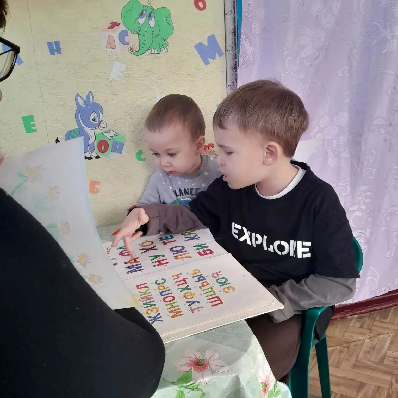 Взаимопомощь в нашем детском саду.