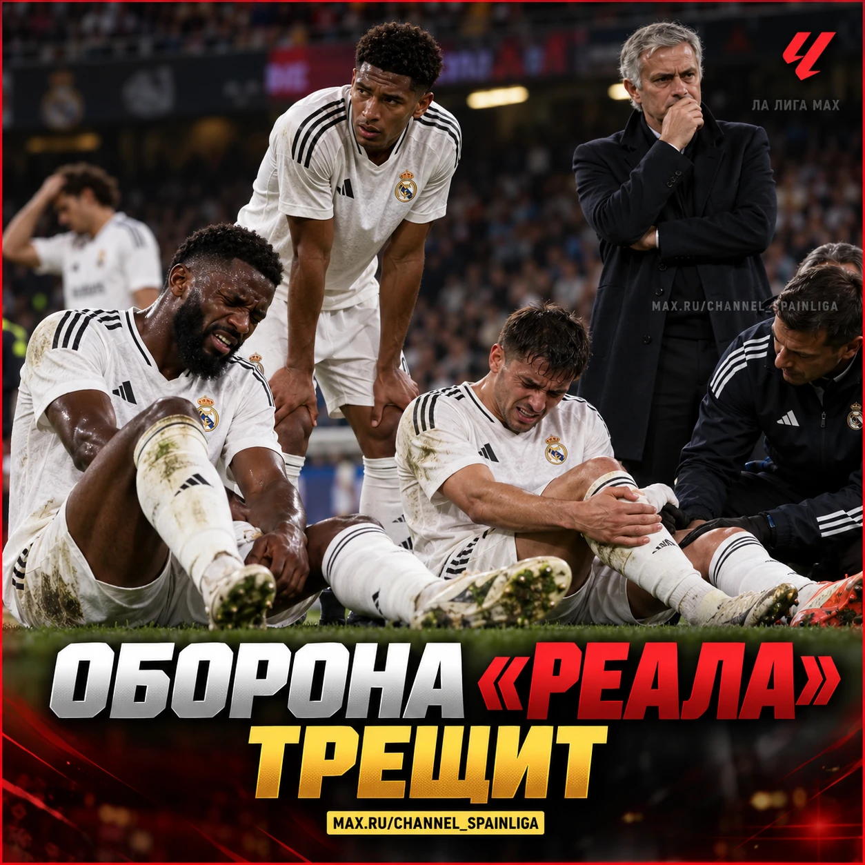 🤕 ОБОРОНА «РЕАЛА» ТРЕЩИТ