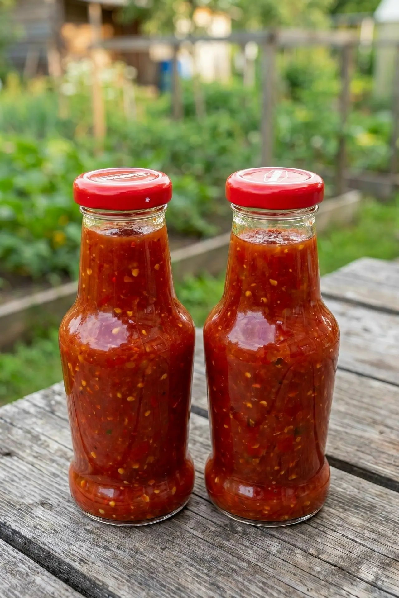 "Острая овощная закуска на зиму к мясу"