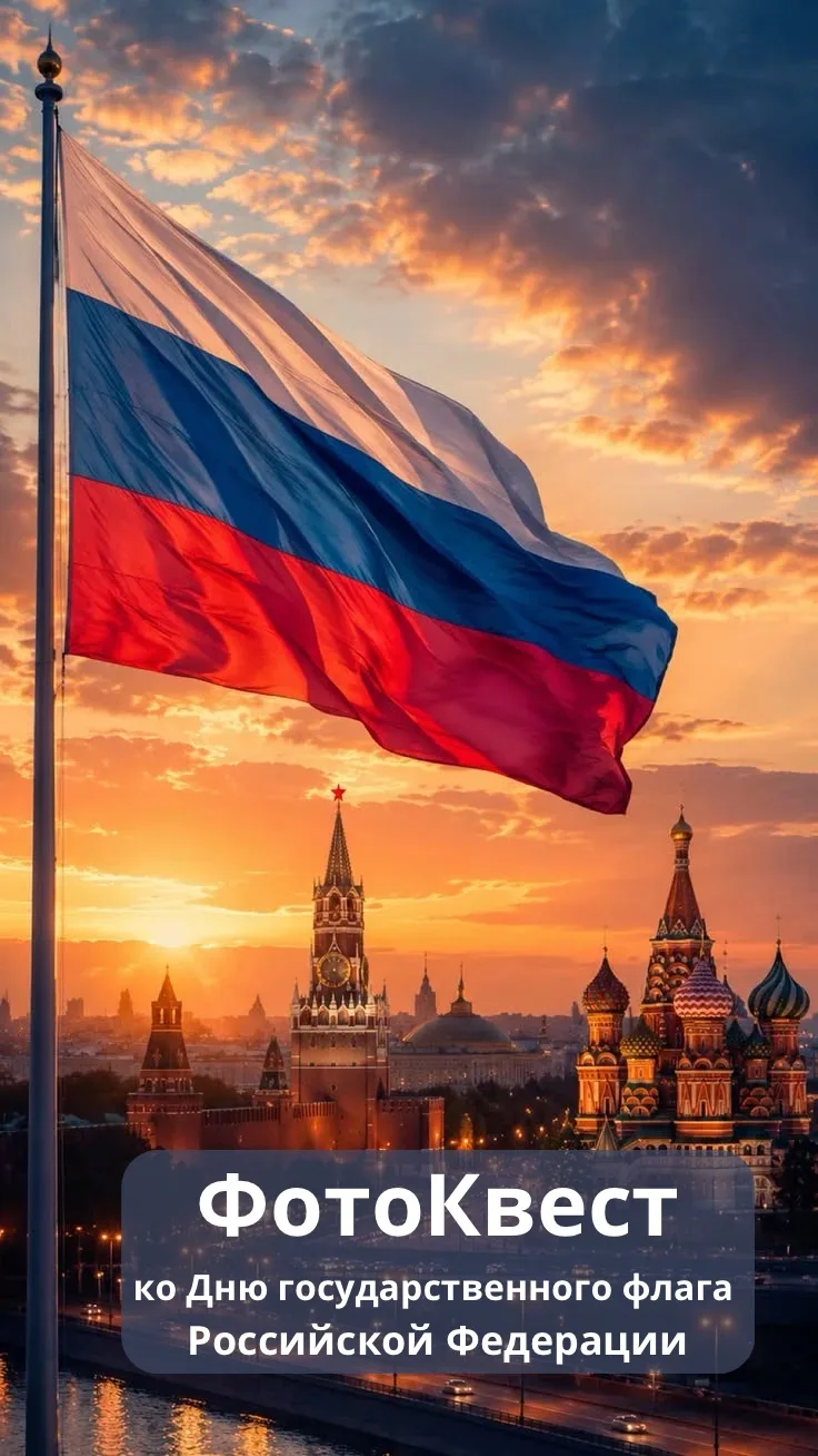 ФотоКвест ко Дню Государственного флага Российской Федерации 🇷🇺