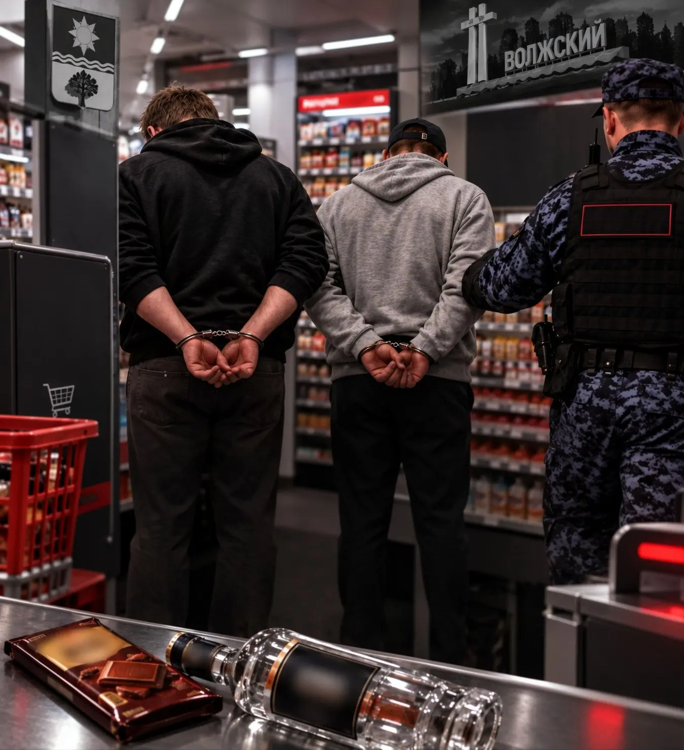 ⛓️‍💥 В Волжском задержали двух магазинных воров
