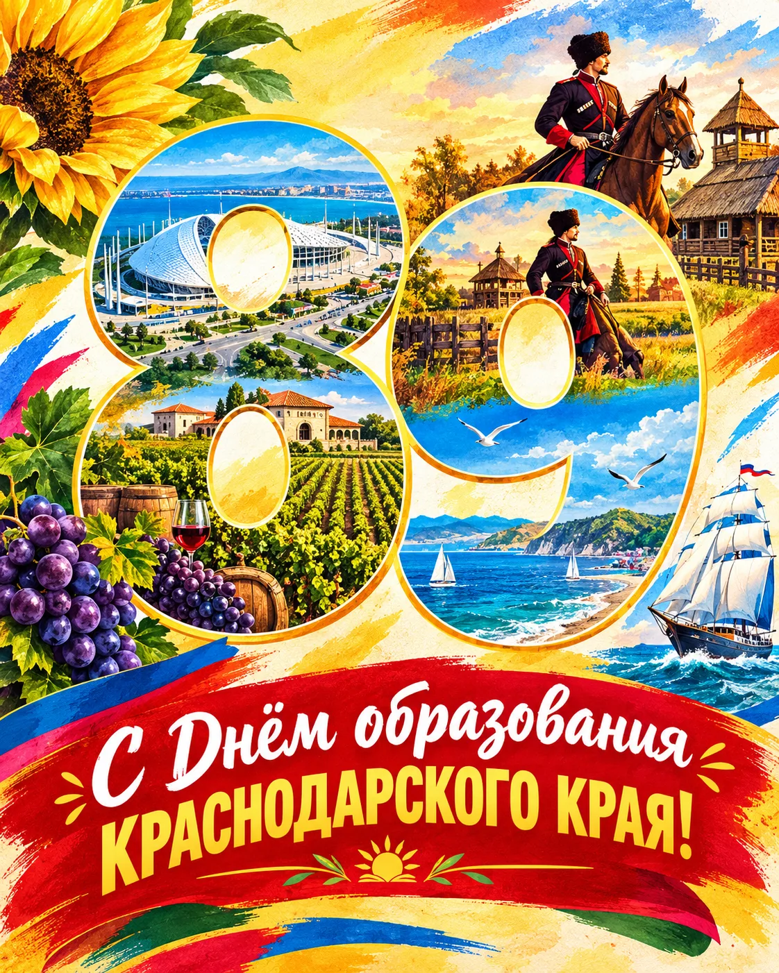 Уважаемые жители Новороссийского внутригородского района! 🎉