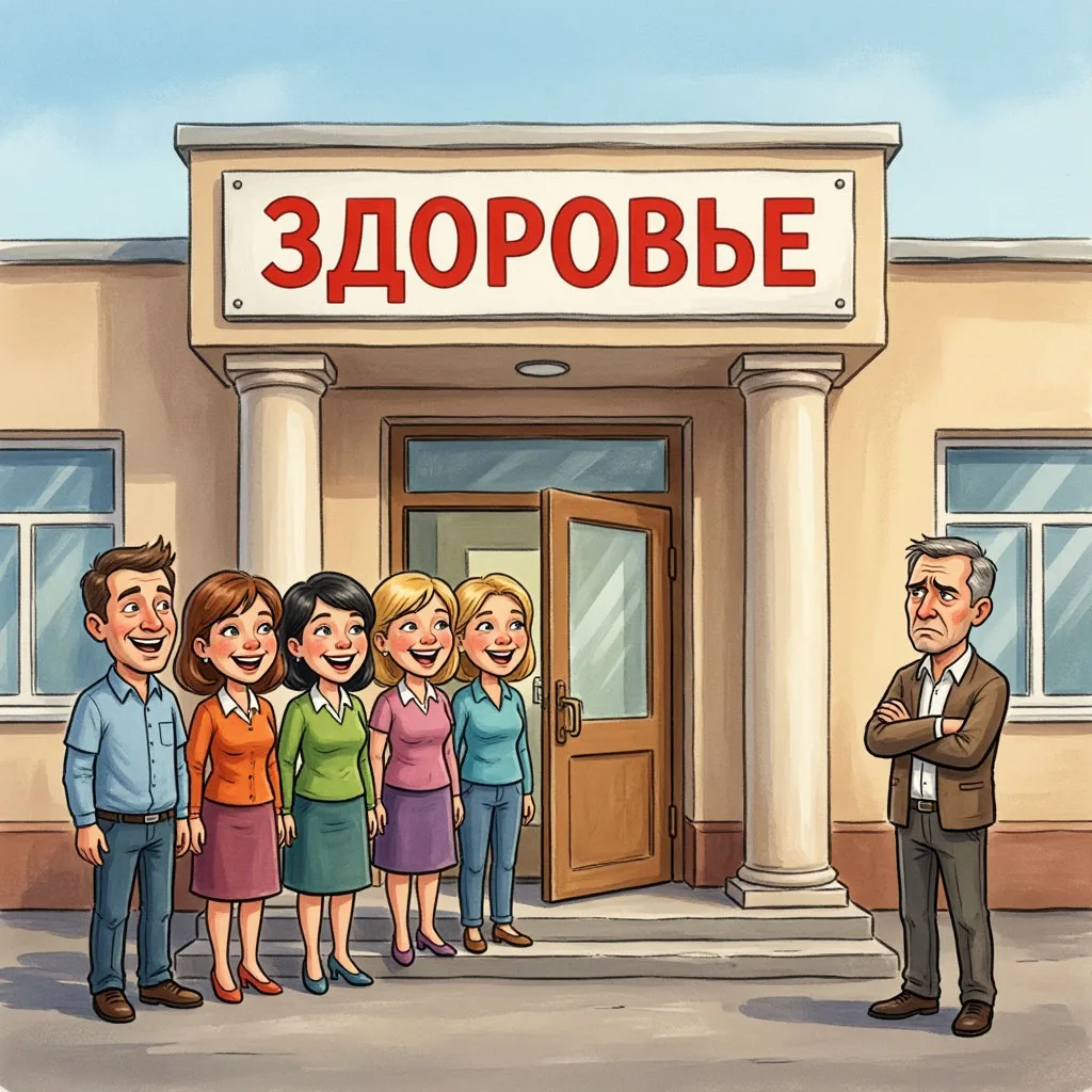 Кому не помогает школа здоровья? Поднимите руку