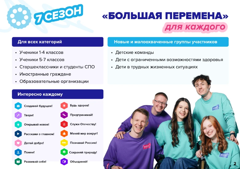 "Большая перемена"✨🚀