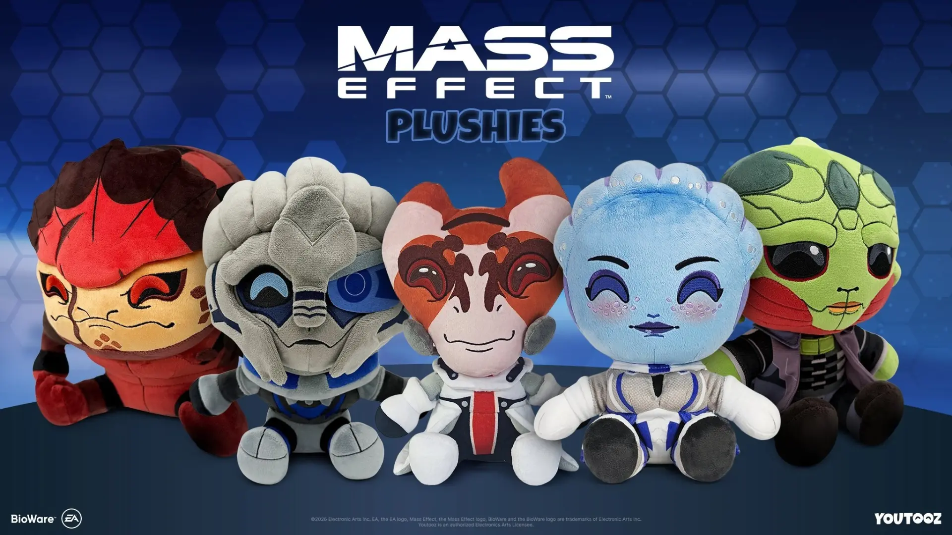 Mass Effect получит мягкие игрушки от YouTooz