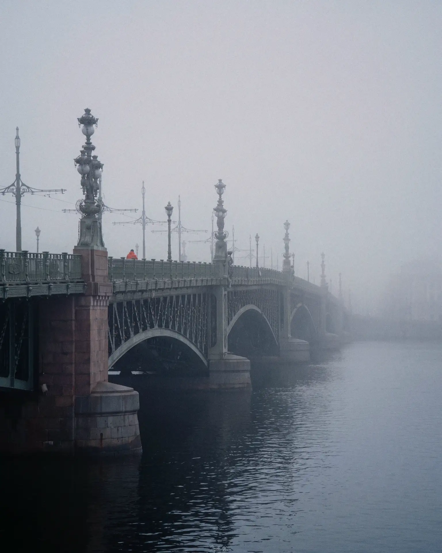 Петербург, растворяющийся в тумане📸