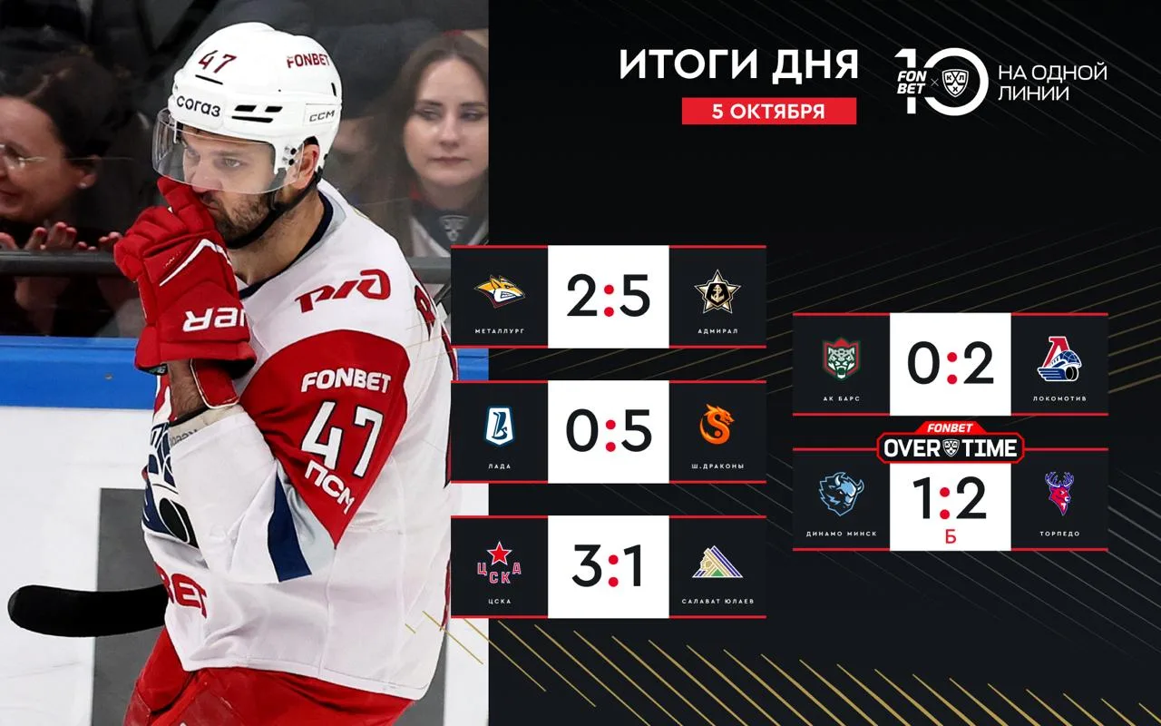 🏒🔥 Новая неделя — новые крутые матчи в FONBET Чемпионате КХЛ