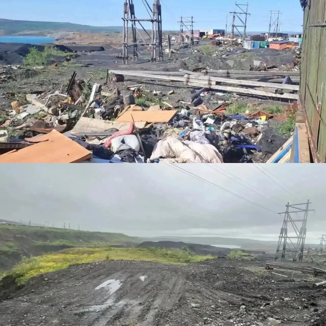 🗑В Норильске продолжается ликвидация несанкционированных и стихийных свалок - 20 из ни...
