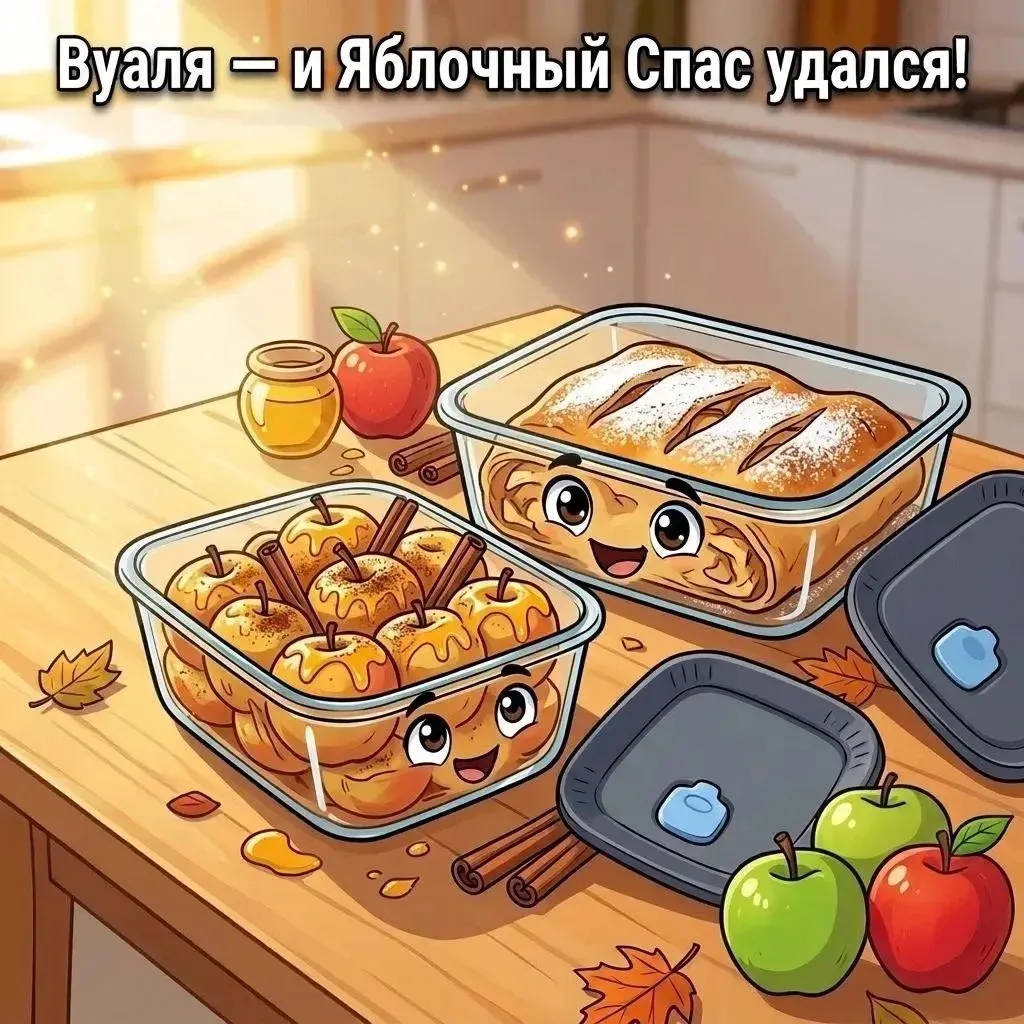 Празднуем Яблочный Спас вкусно — и делимся сразу двумя рецептами к формам «Вуаля»! 🍎✨