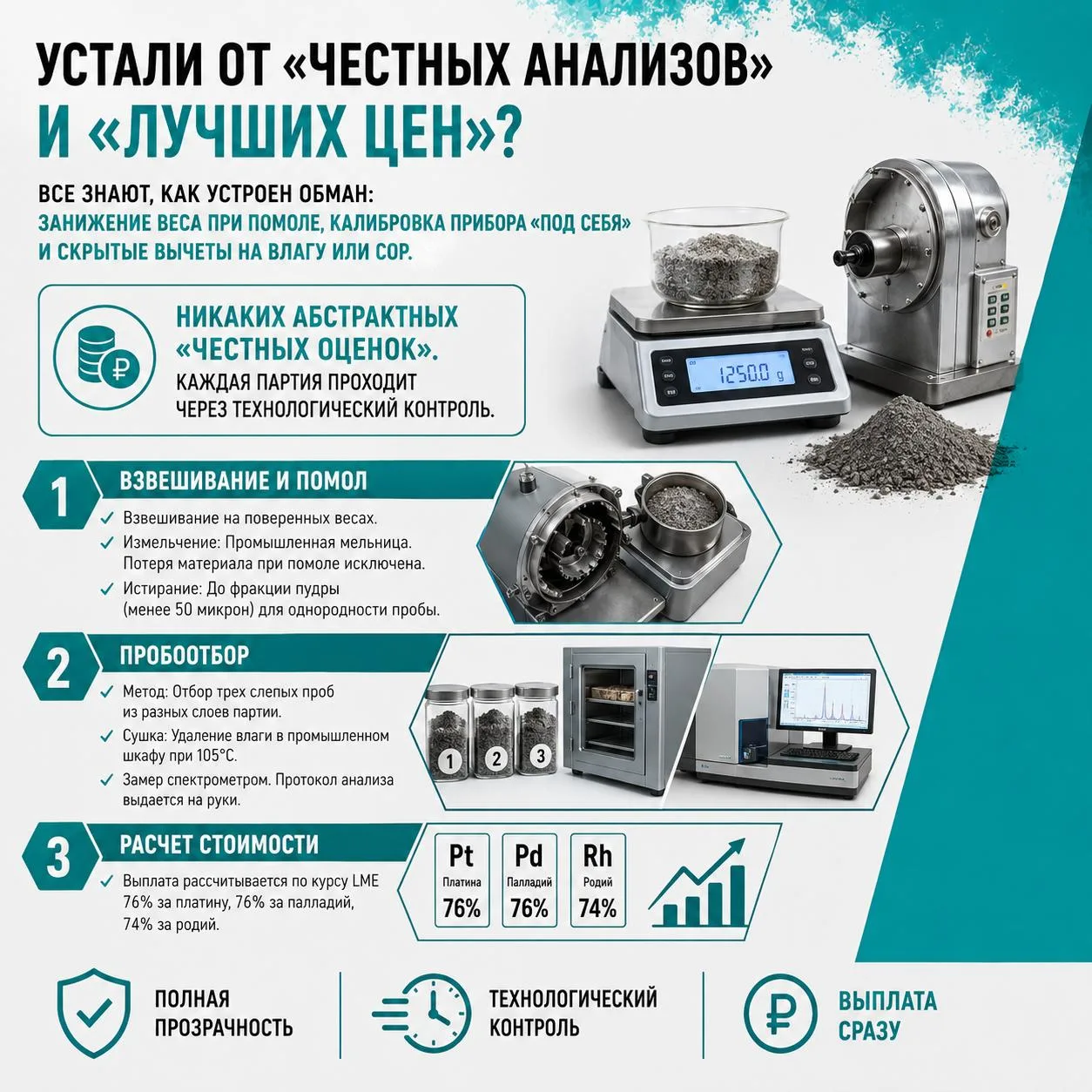 Устали от «честных анализов» и «лучших цен»?