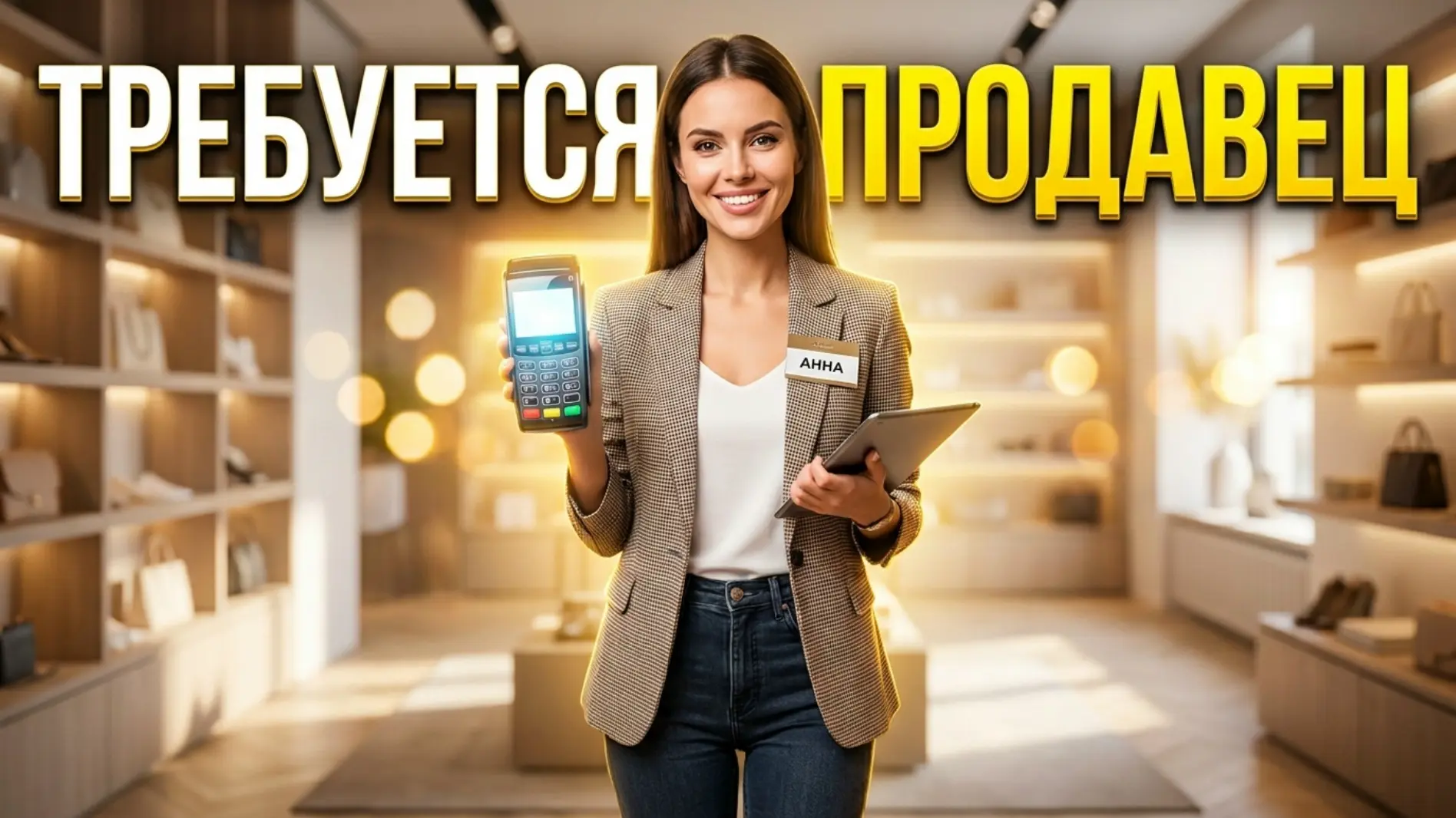 Требуется продавец-консультант