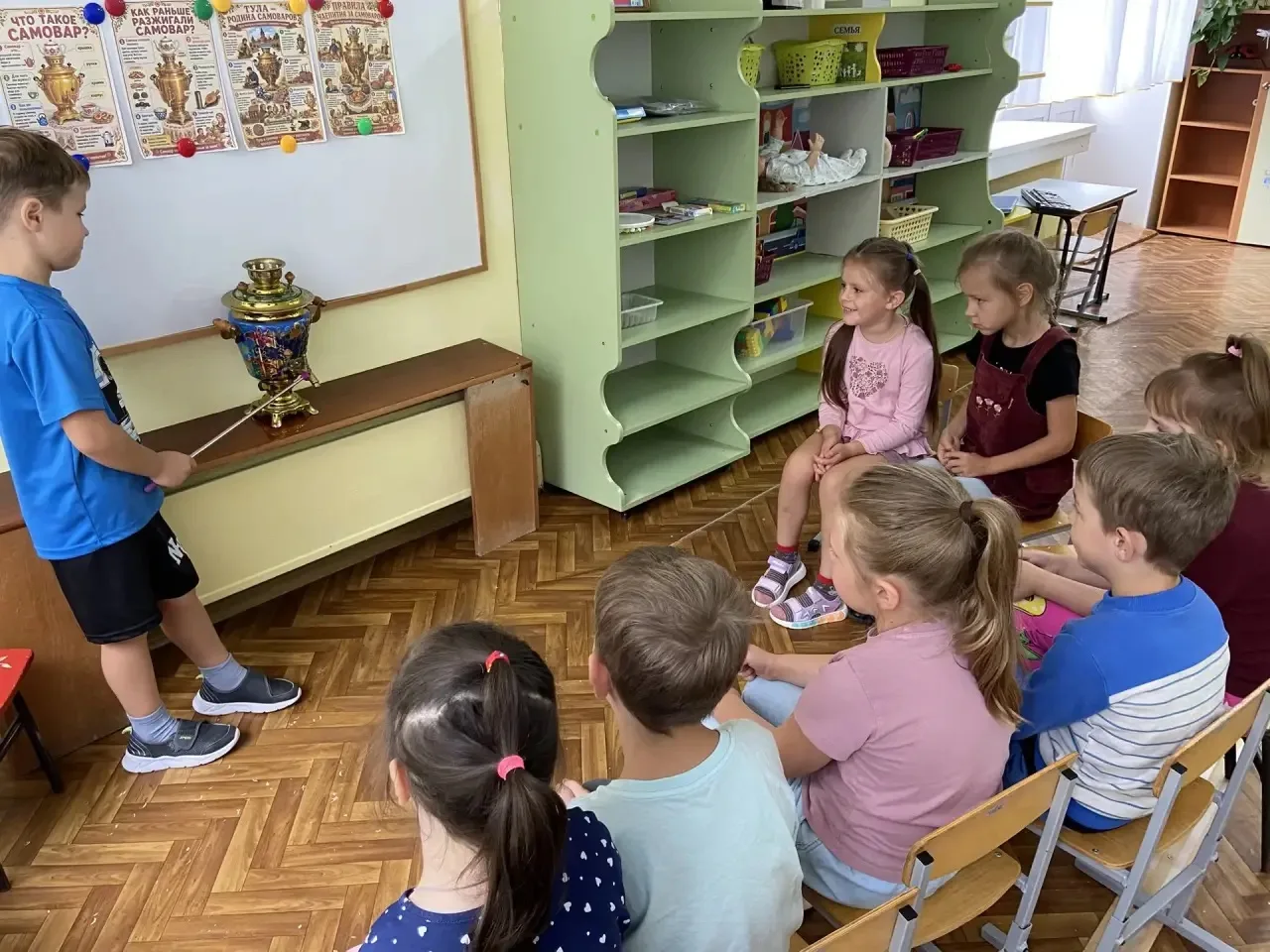 «День самовара» в группе «Аленький цветочек».