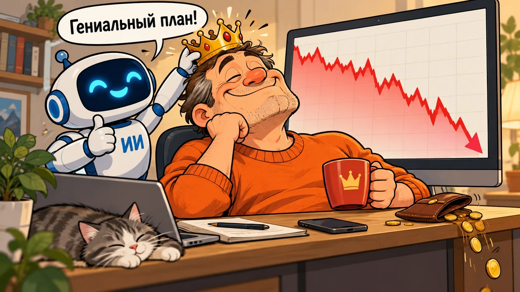 В Центробанке назвали главный недостаток ИИ-агентов при планировании инвестиций 🦾