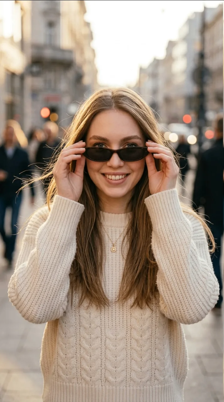 🕶 Очки вниз, улица в боке
