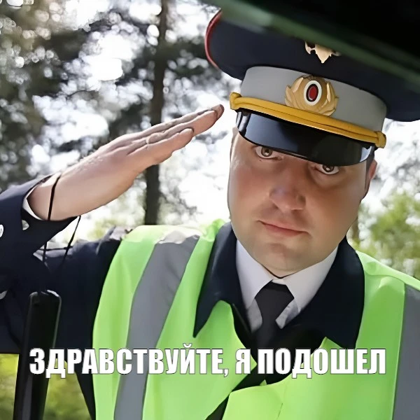 👮‍♀️ Если остановил инспектор ГАИ и не подходит - можно ли уехать?