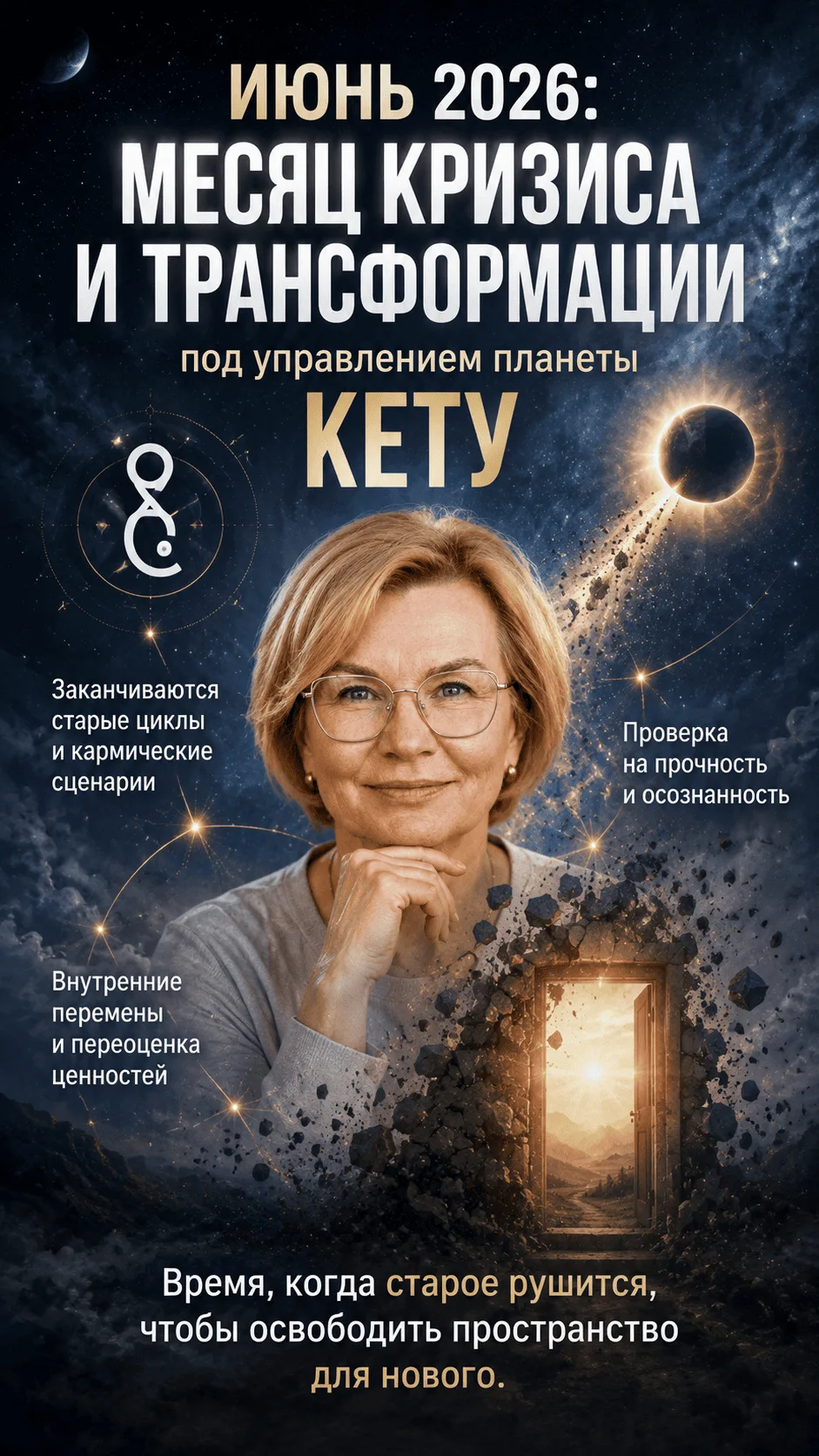 🔮 ИЮНЬ 2026: МЕСЯЦ КРИЗИСА И ТРАНСФОРМАЦИИ