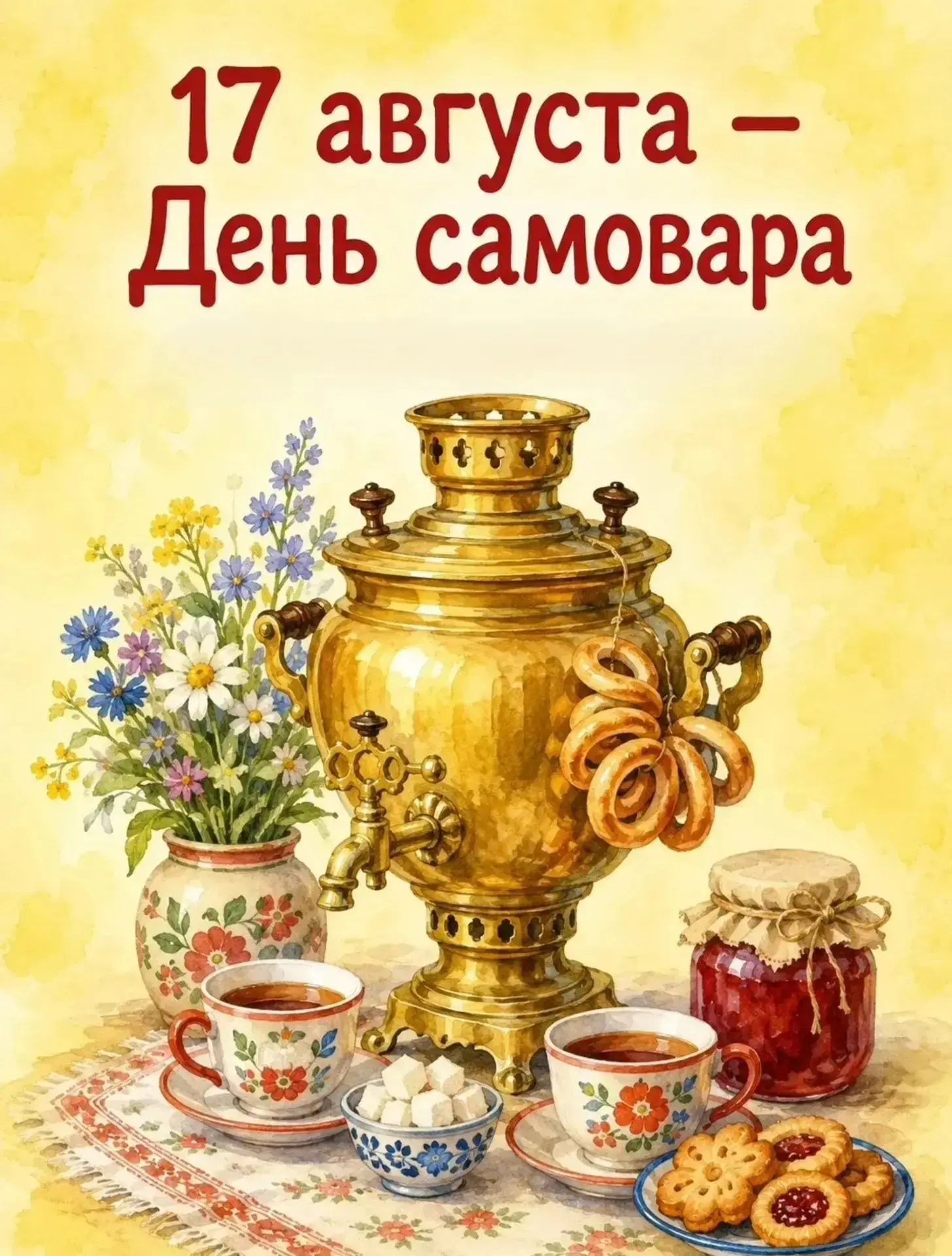 ☕️Самовар кипит — уходить не велит!