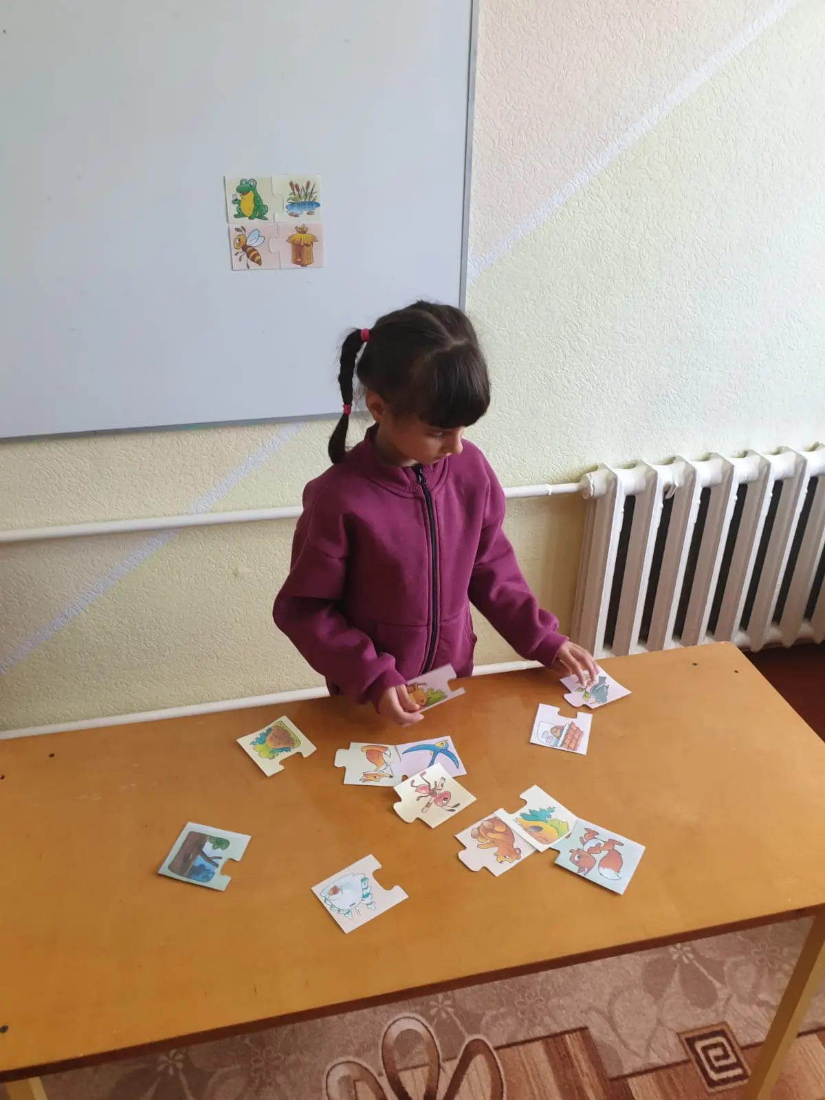 В конце учебного года логопед в детском саду проводит итоговую диагностику речевого развития воспита