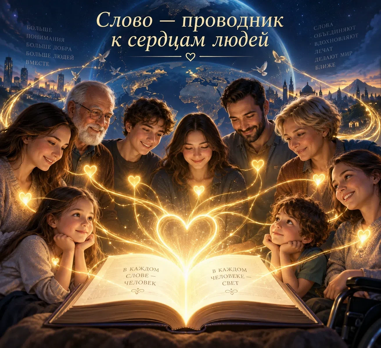Слово инструмент коммуникаций. Через слово передаётся информация, глубинные сакральные ...