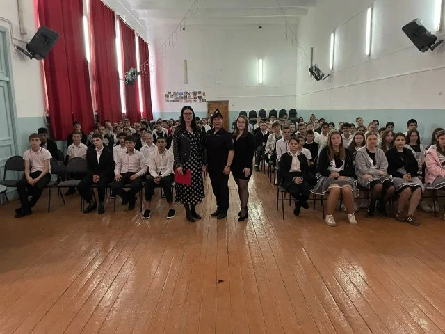 В школе №25 им. Маршала Советского Союза Г.К. Жукова прошло профилактическое мероприятие в рамках пр