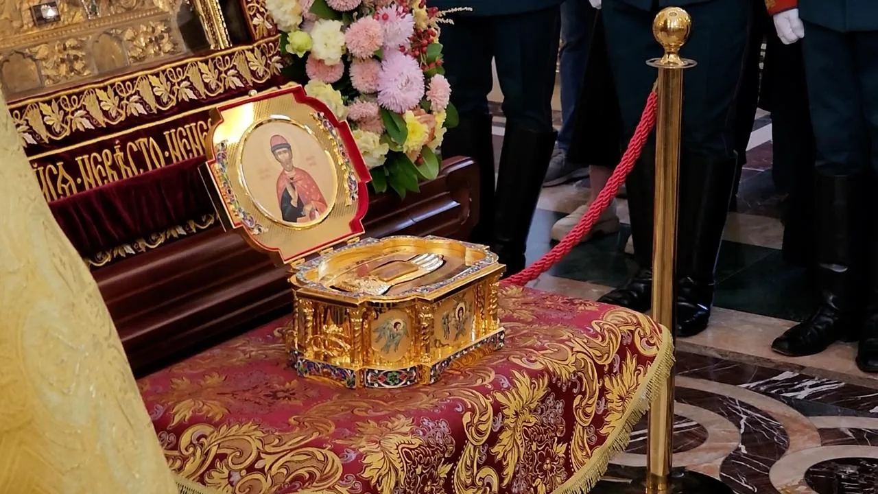 Частицу мощей Дмитрия Донского привезли в Ростов