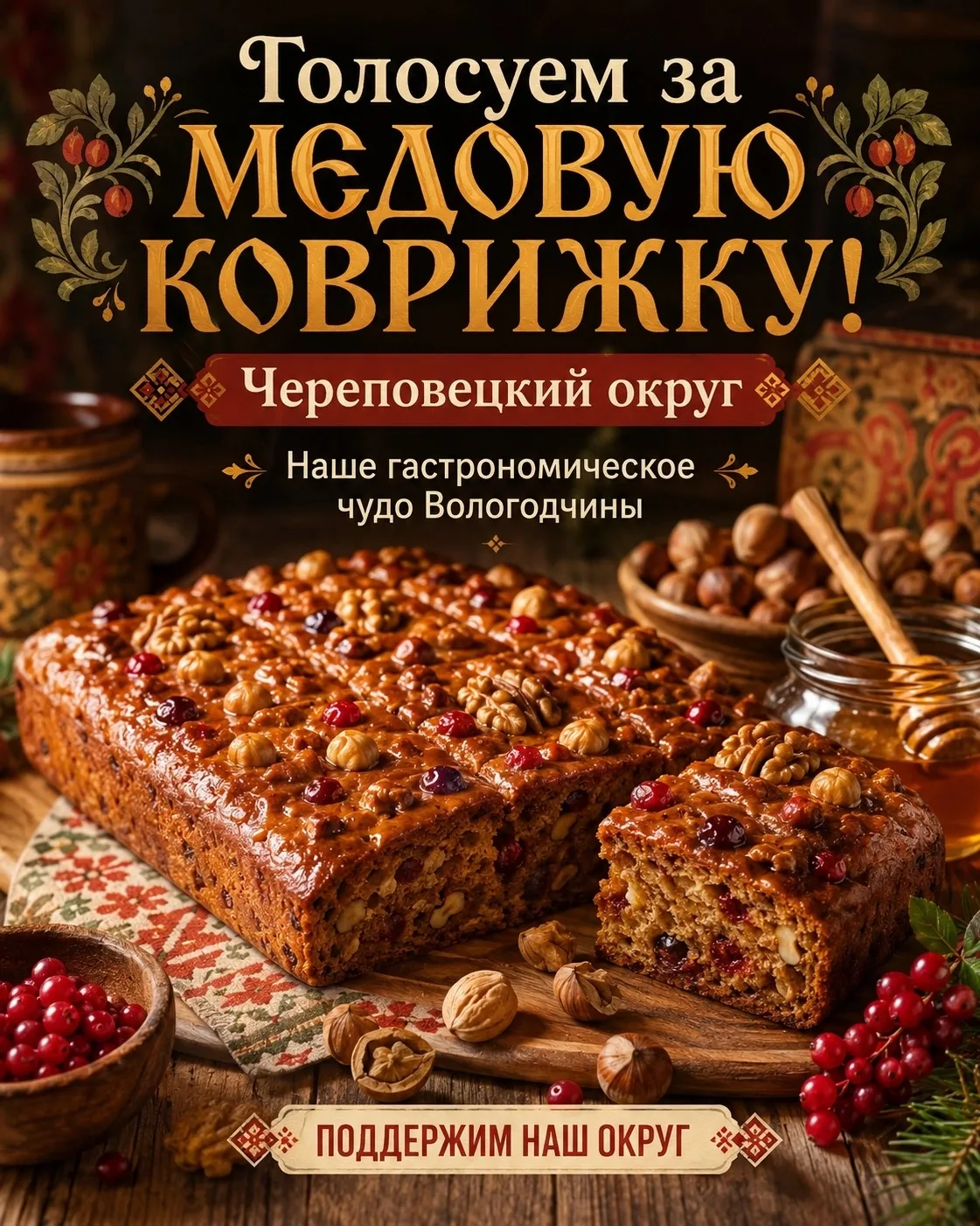 Голосуем за Череповецкий округ!