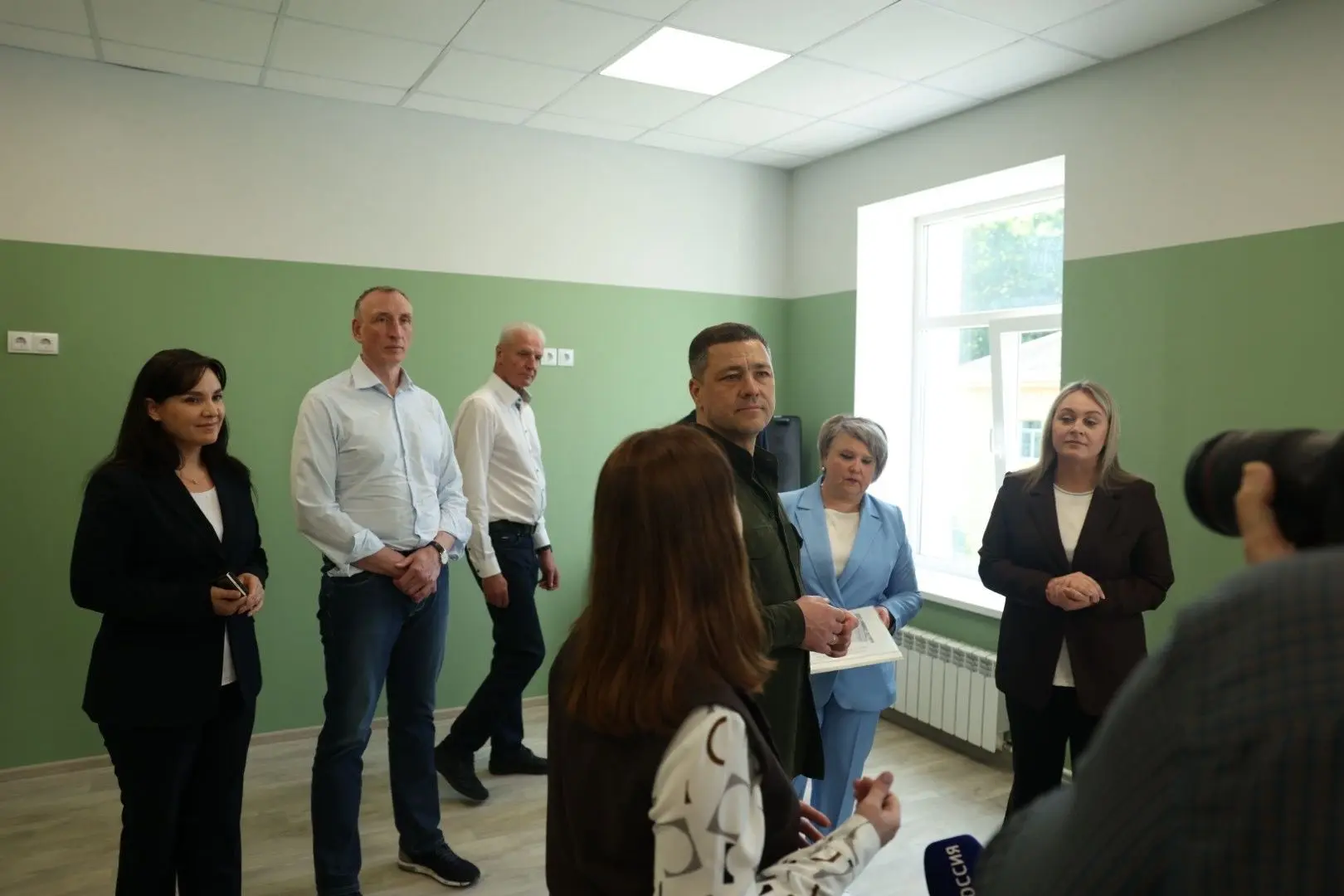 ✍️ Губернатор Псковской области Михаил Ведерников в ходе рабочего визита в Пушкиногорский район посе