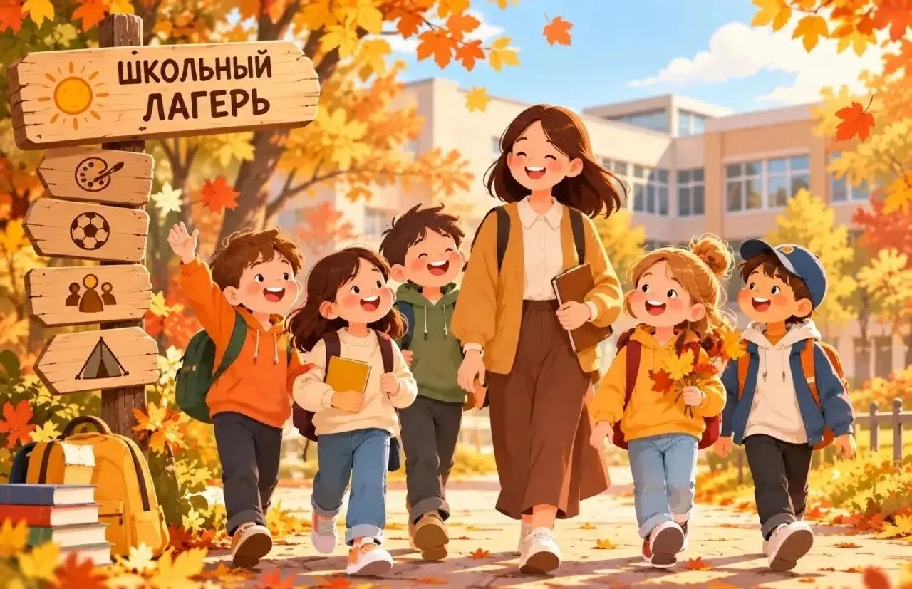 ☀️ Открыт набор в осенний лагерь «Город Солнца»!