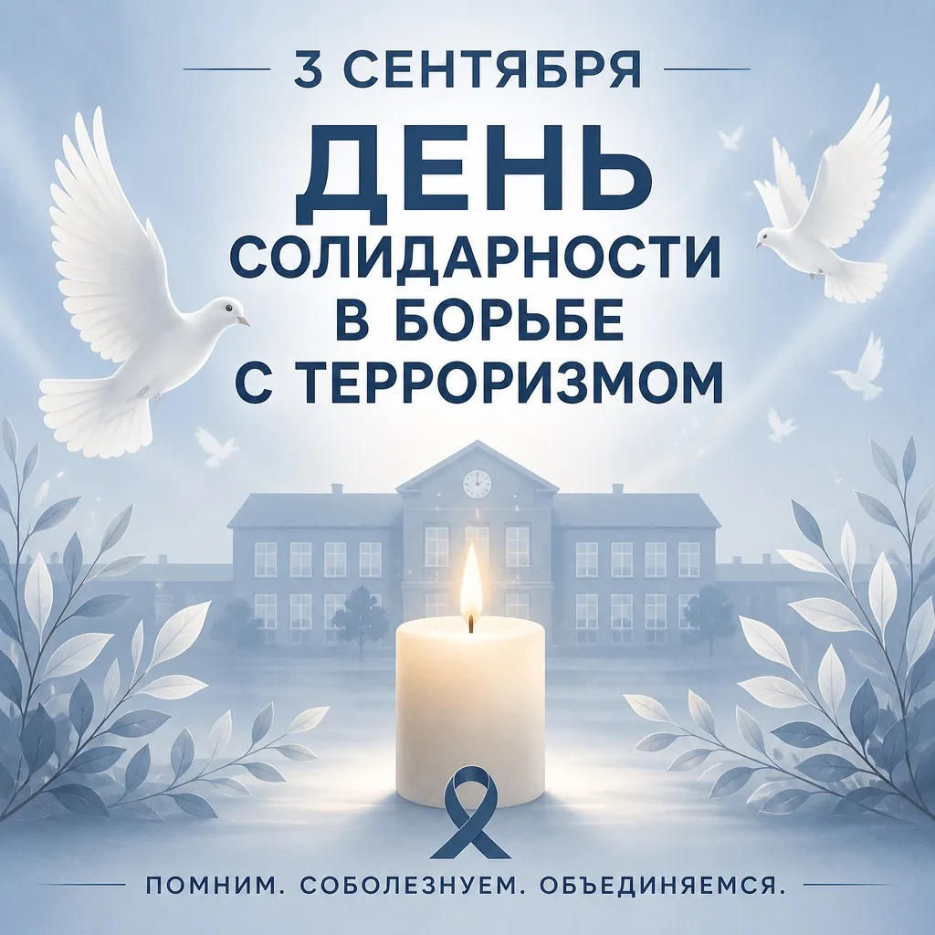 3 сентября — День солидарности в борьбе с терроризмом.