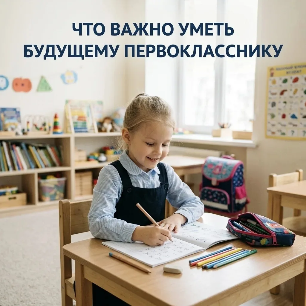 На что обратить внимание при подготовке будущего первоклассника 📚

Уметь читать и считать — важно. 