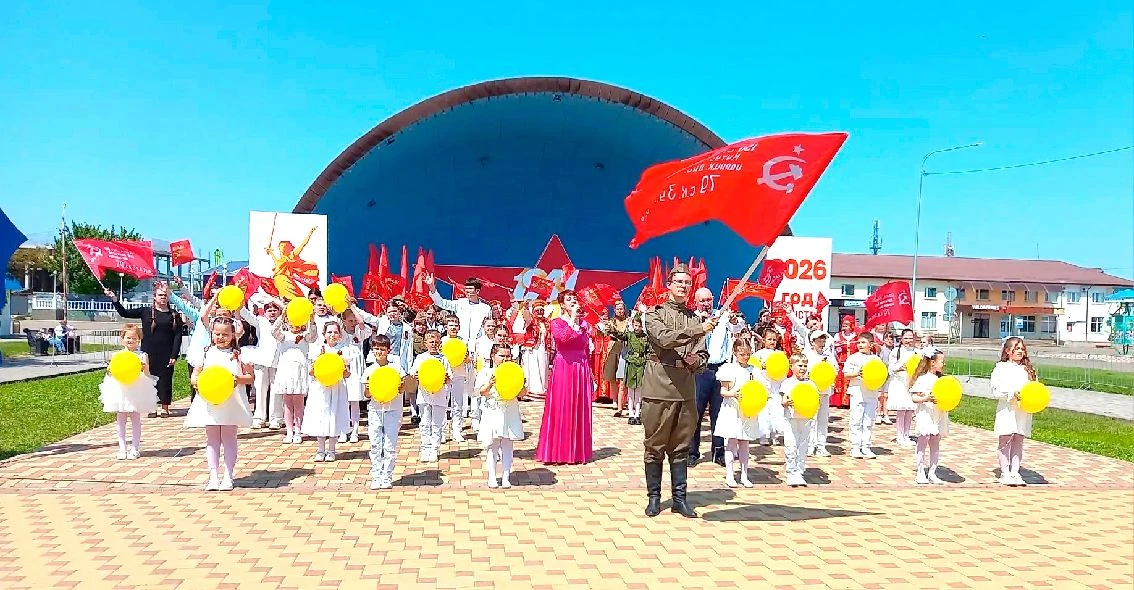 ТОРЖЕСТВА В БЕЛОГЛИНСКОМ РАЙОНЕ   В Белоглинском районе в дни празднования Дня Победы прошли патриот