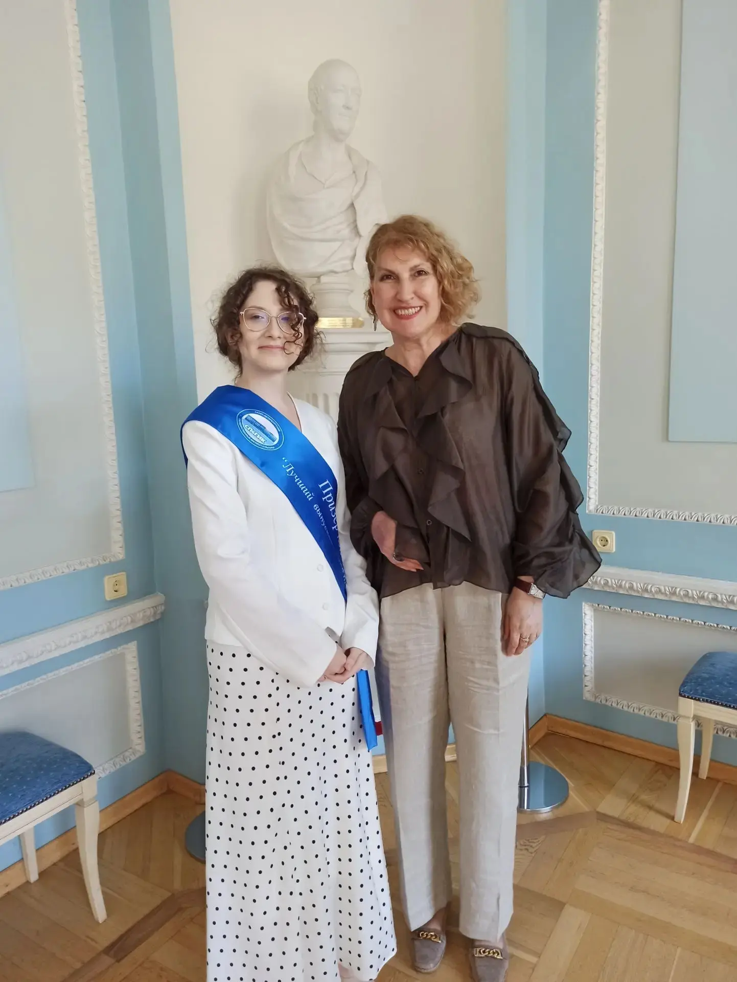 Поздравляем Юлию Скрипскую с получением звания "Лучший выпускник БИФ - 2026"!🏆🎉🎉🥳🥳