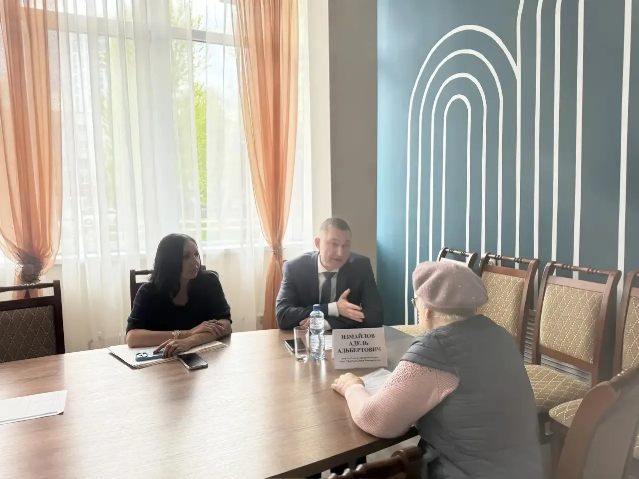Сегодня провёл приём граждан Дёмского района совместно с представителем Управления жили...