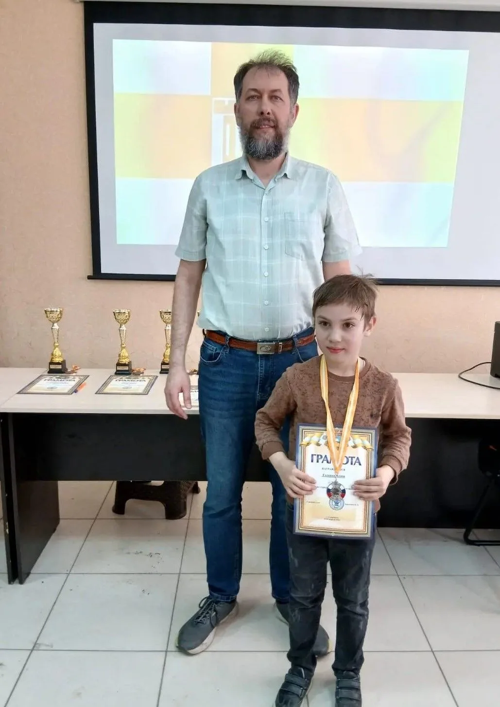 #УспехиУчеников🎉Городское первенство по шахматам♟️, проходившее в Ставрополе с 1 по 3 апреля, стало 