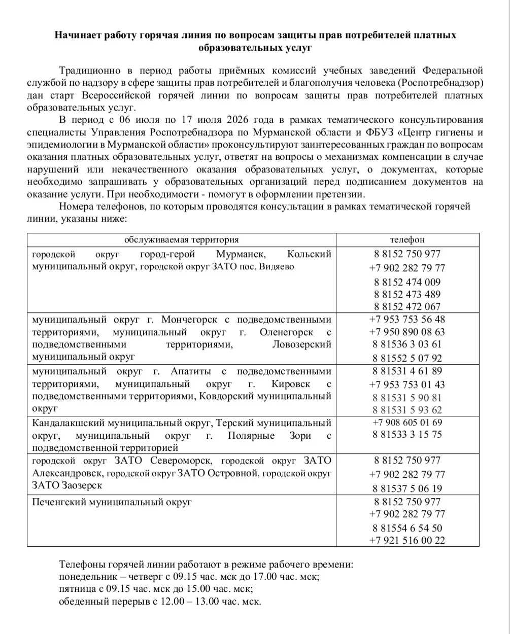 Медиа публикации