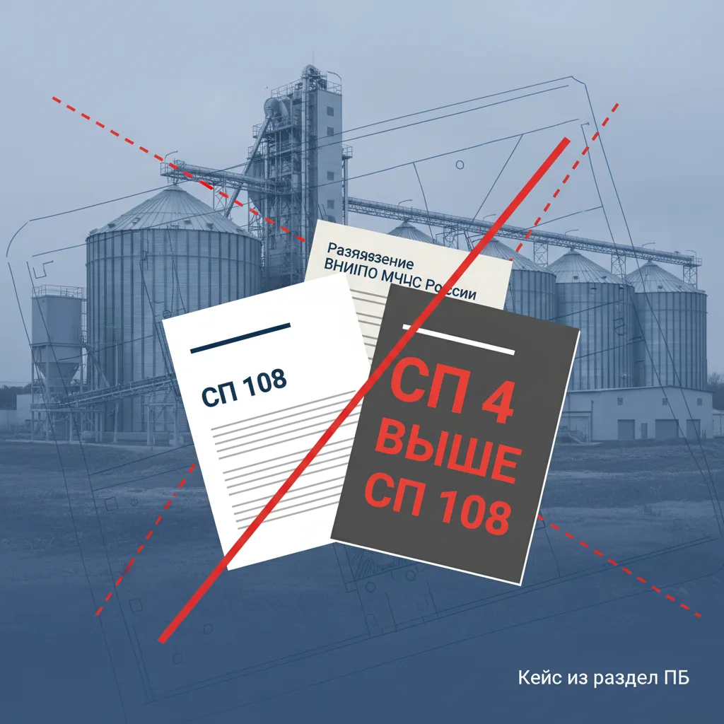 Почему пункт 5.2 СП 108 не работает против таблицы 3 СП 4.                                          