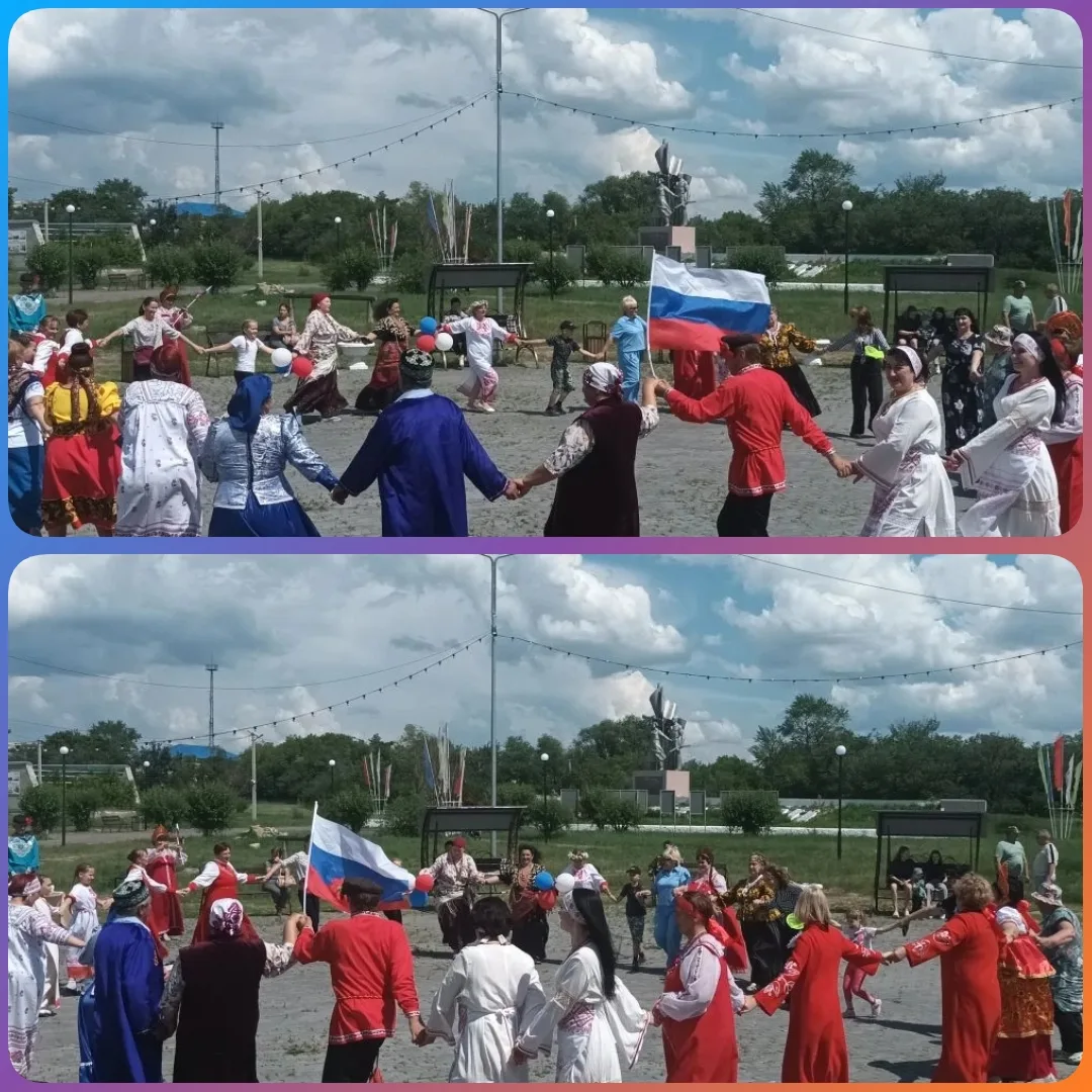 В славный праздник, 🇷🇺в День России,💥 12 июня, в Городском саду🌳 состоялся праздничный концерт🇷