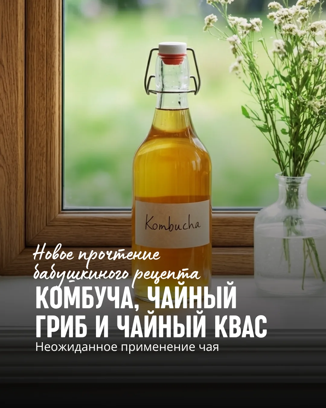 Комбуча, чайный гриб и чайный квас: неожиданное применение чая 🍄☕️
